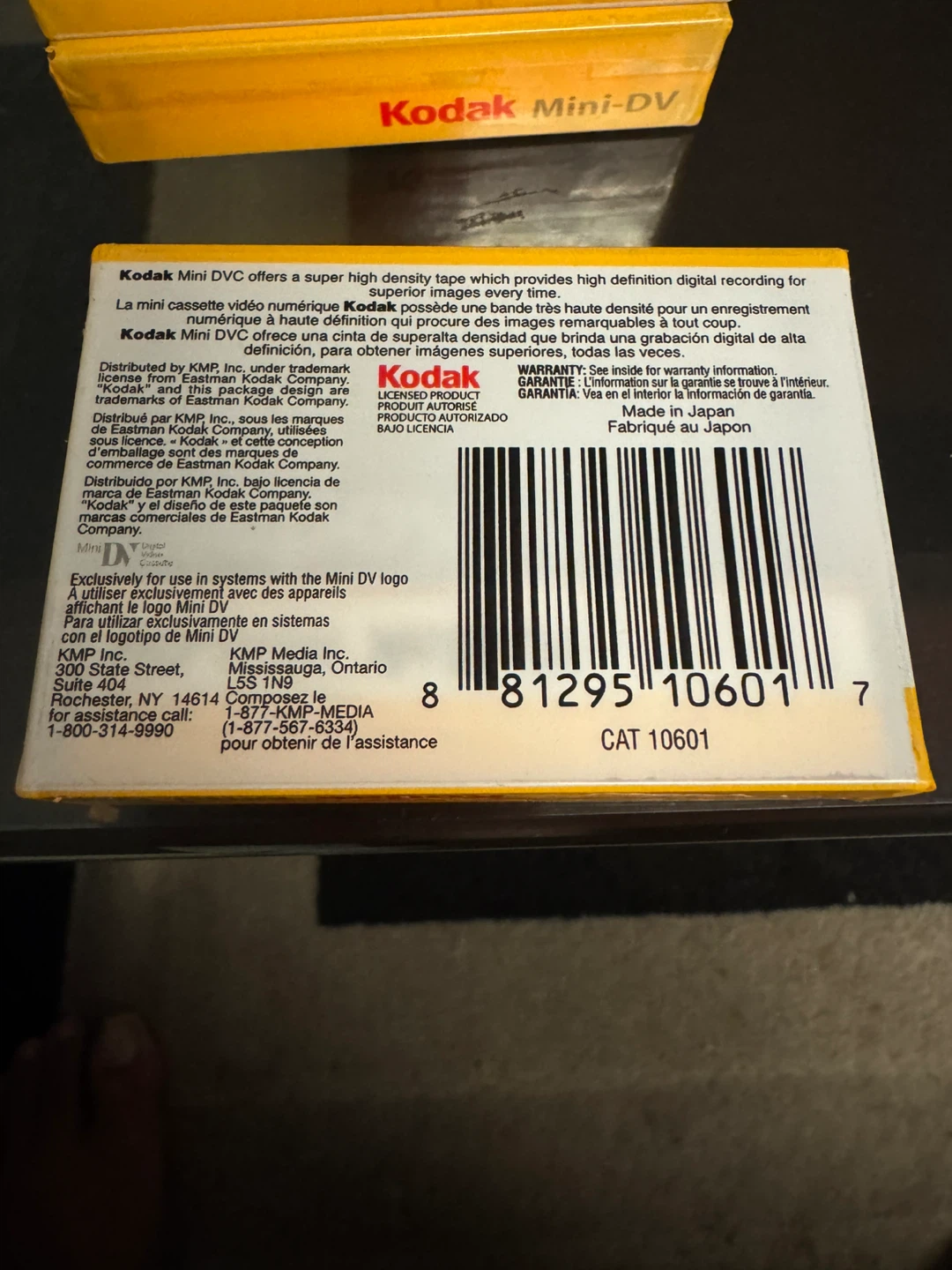 Kodak Mini-DV 60 Minute Video Cassettes ) - photo 2
