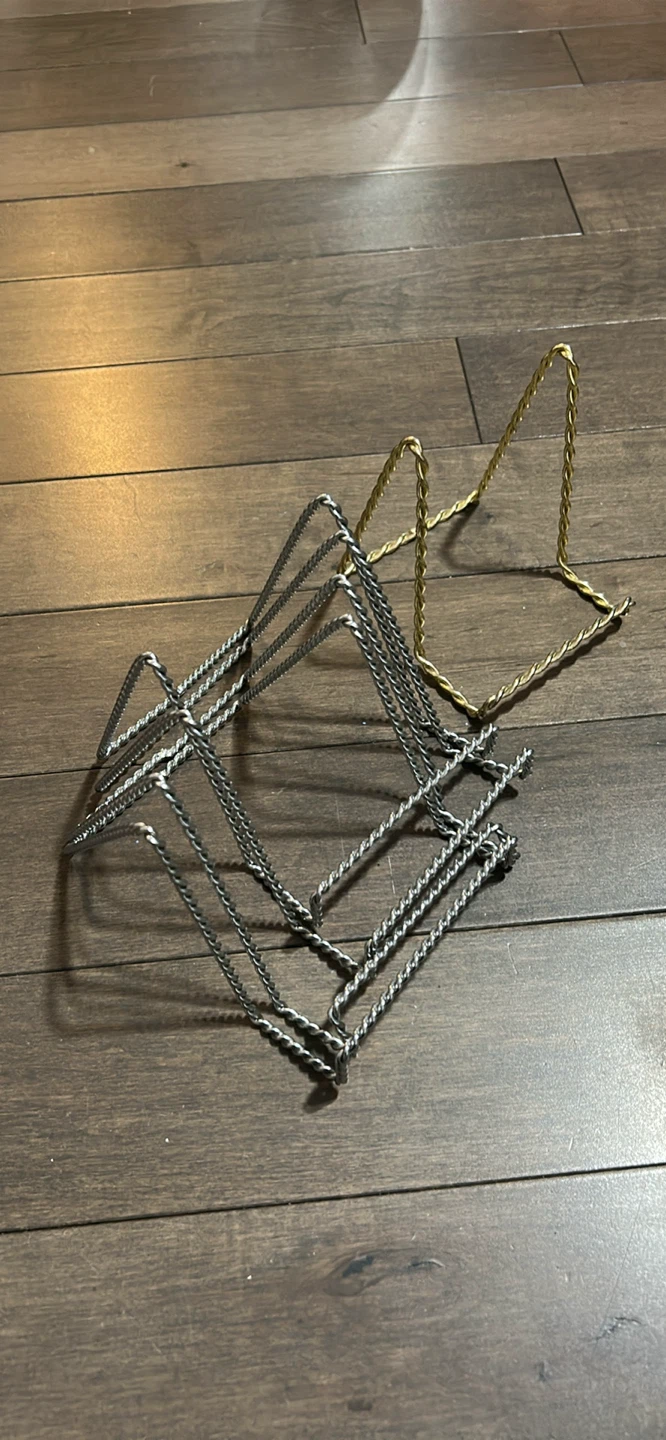Set of 5 Wire Display Stands