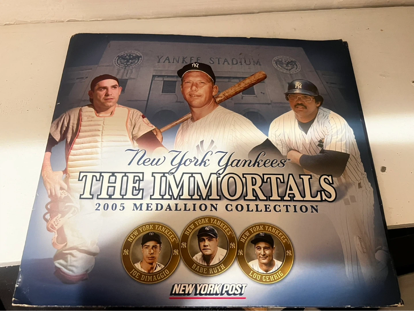 New York Yankees The Immortals 2005 Medallion Collection
