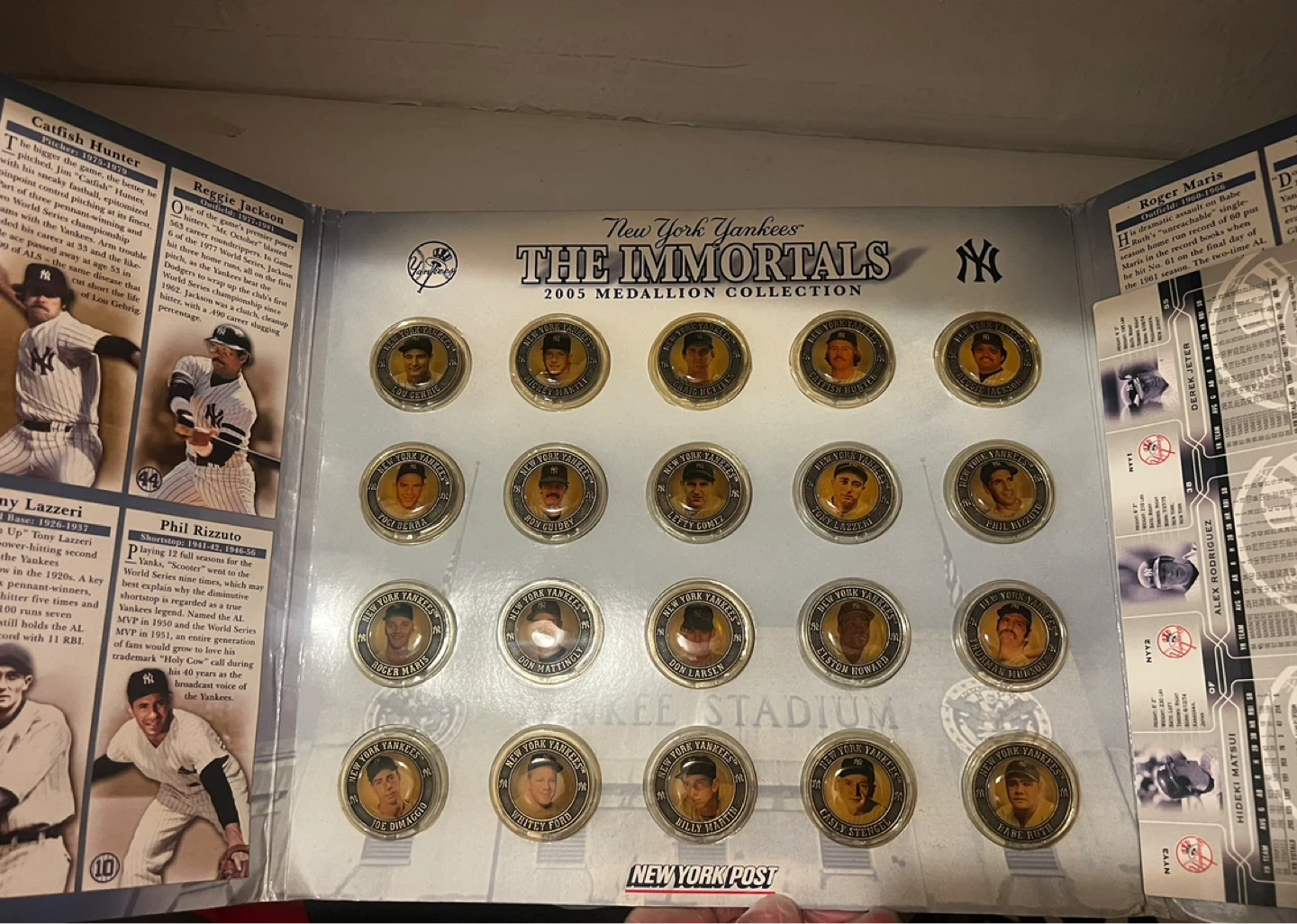 New York Yankees The Immortals 2005 Medallion Collection - photo 4