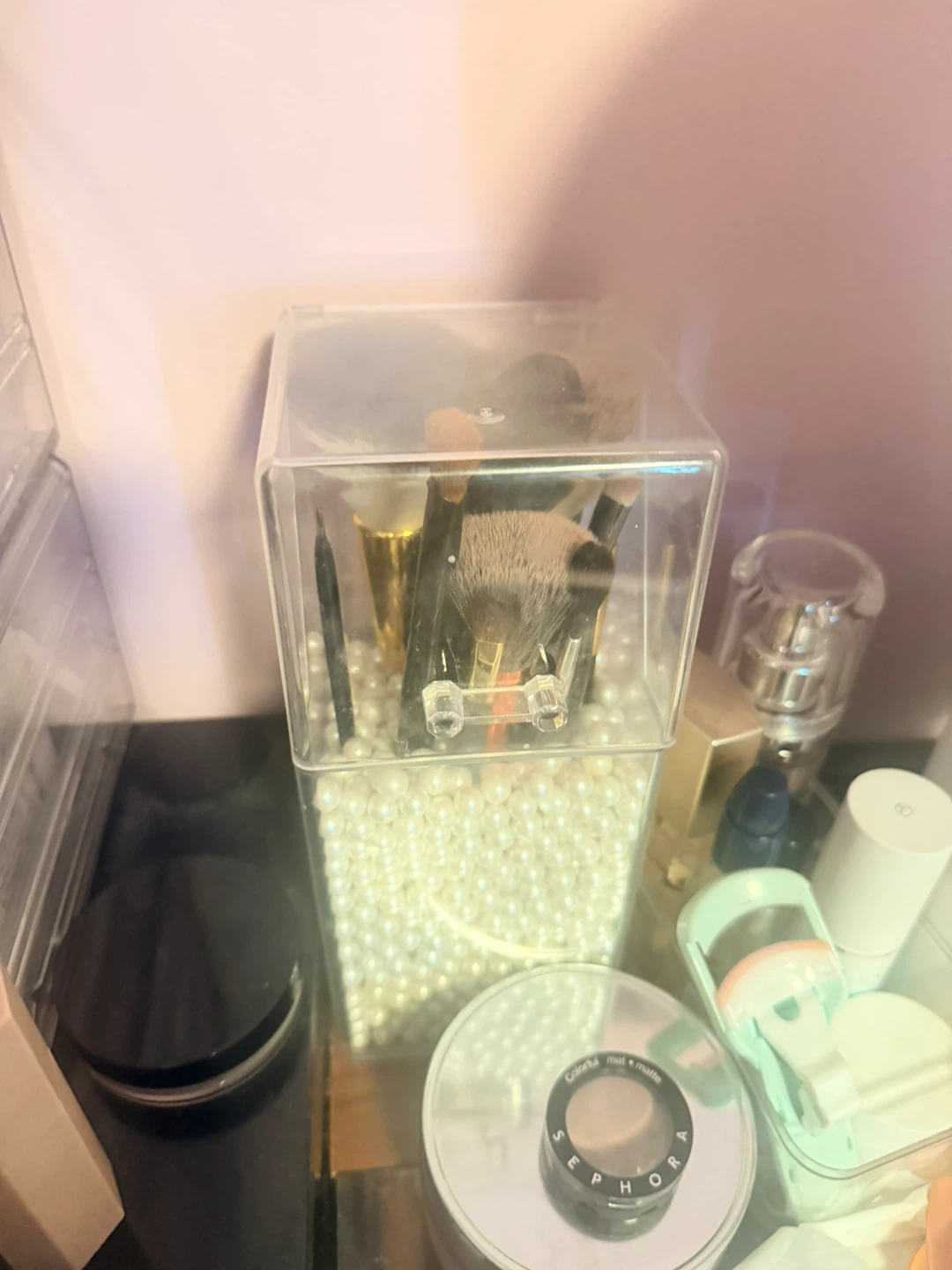 Acrylic Makeup and Jewelry Organizer Set Drawers - photo 2