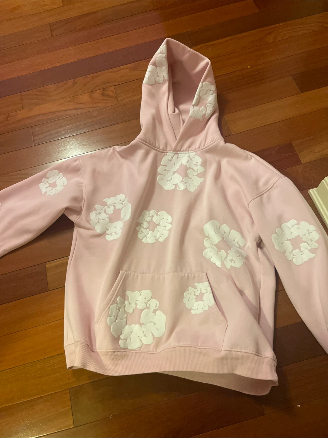 Denim Tears Pink Cloud Hoodie