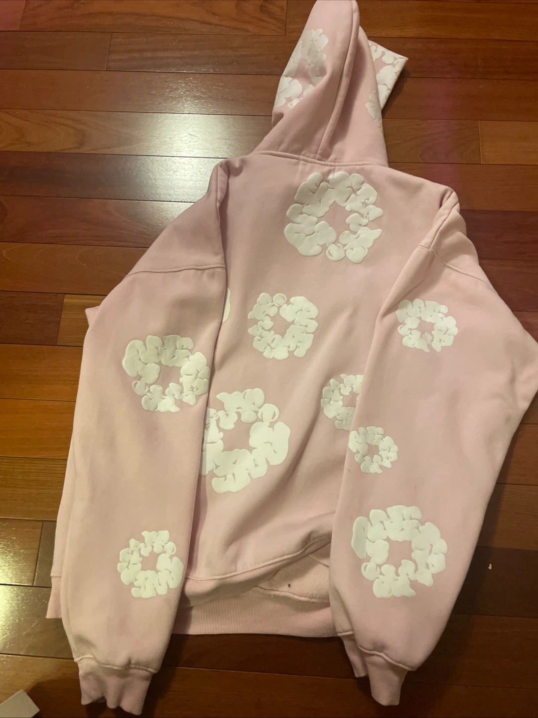 Denim Tears Pink Cloud Hoodie - photo 3