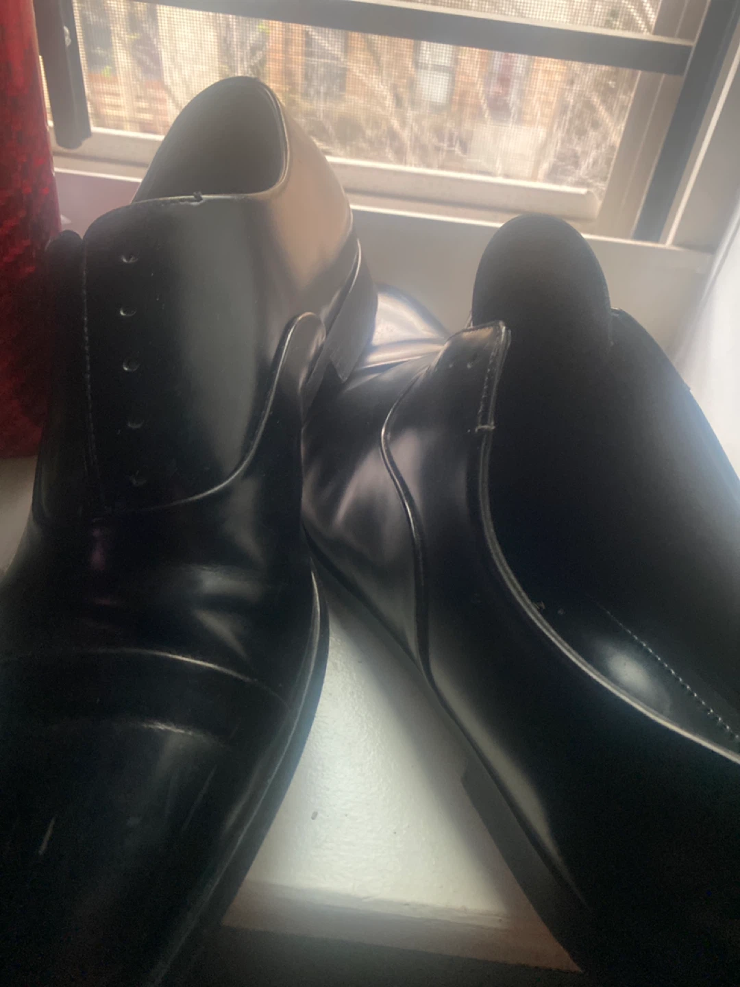 Prada Black Leather Dress Shoes - photo 2