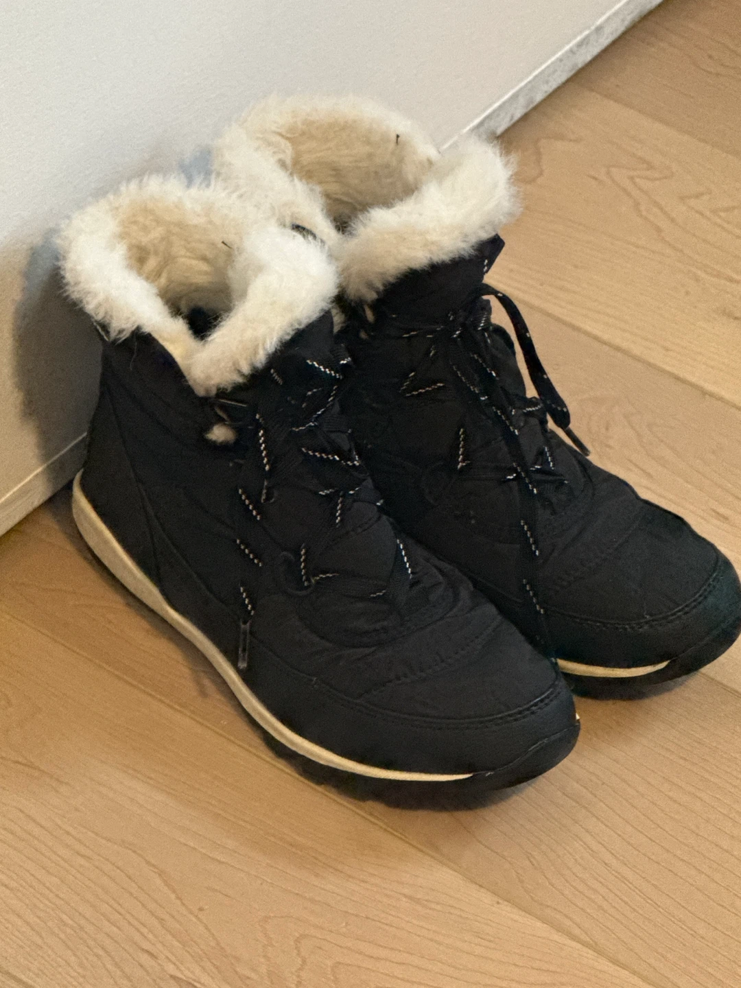 Sorel Winter boots& adidas sneakers