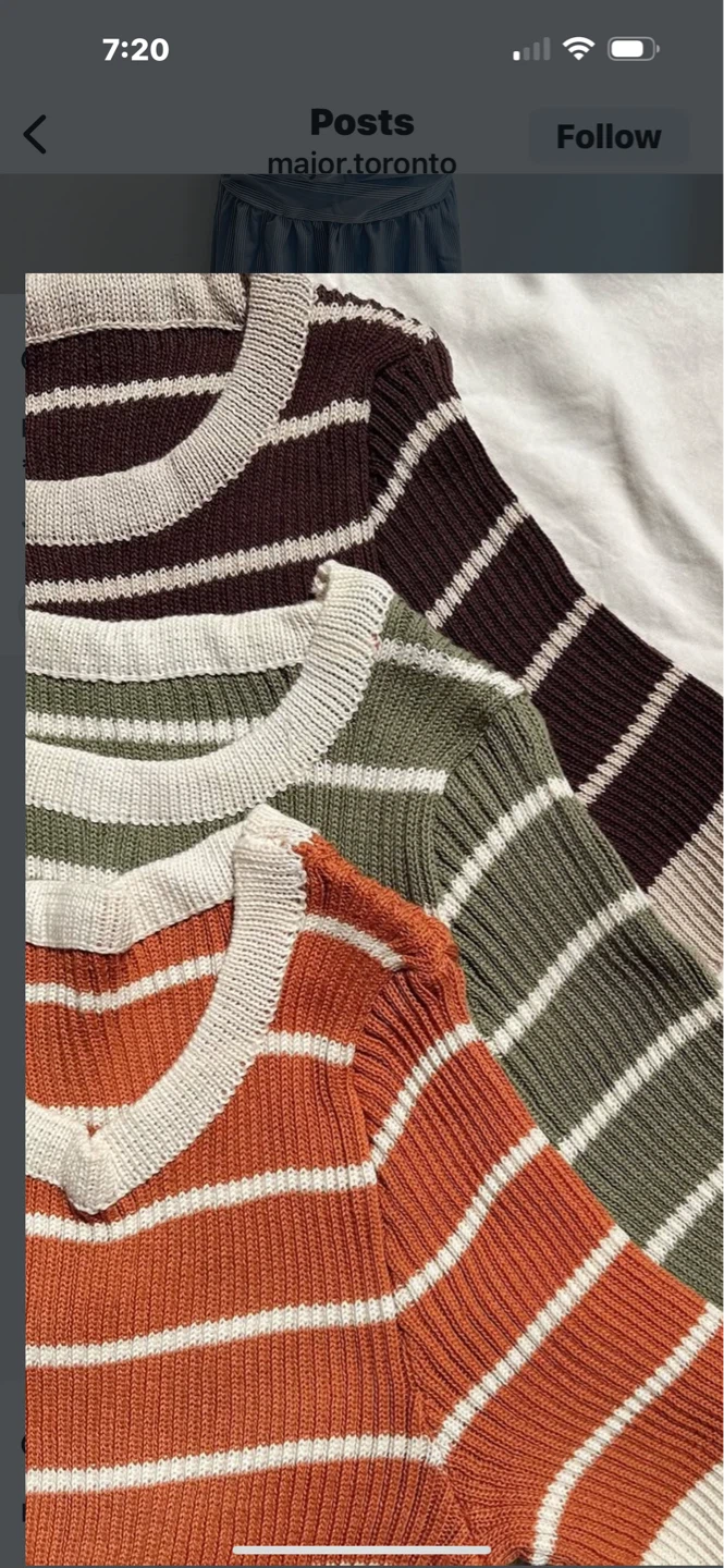 Buy 1 take 1 Striped Knit Sweater - photo 2