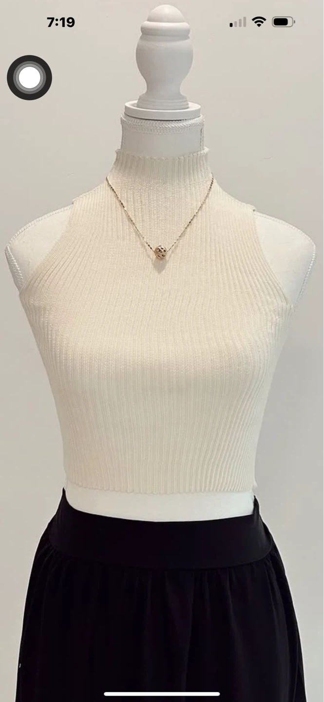 Buy 1 take 1 Women's Knit Mock Neck Cropped Sweater