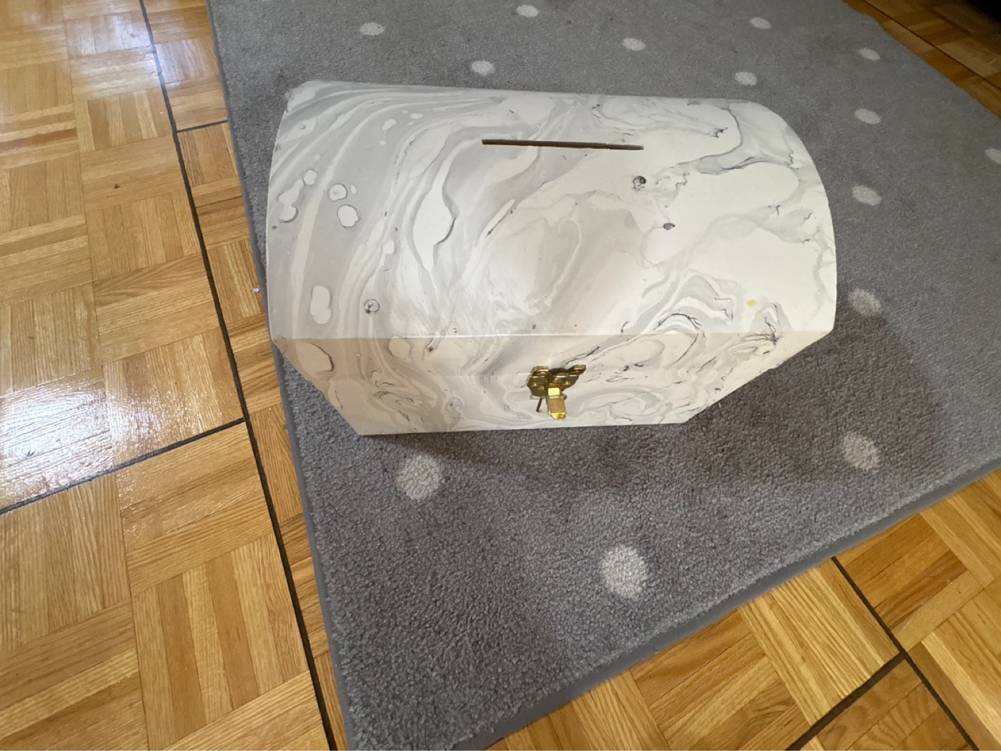 Decorative Storage Box with Lock