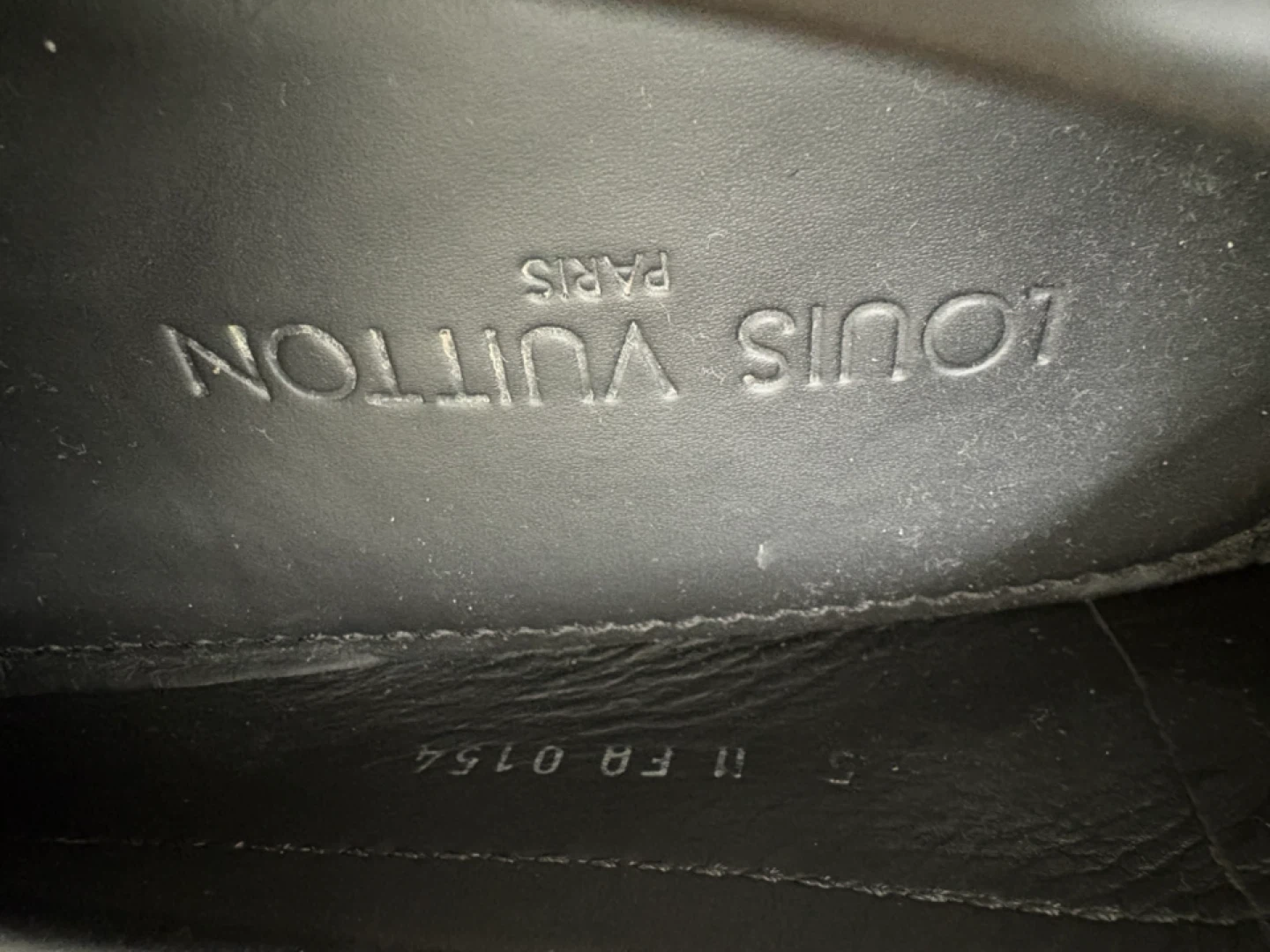 Louis Vuitton Black Leather Driving Loafers - photo 4