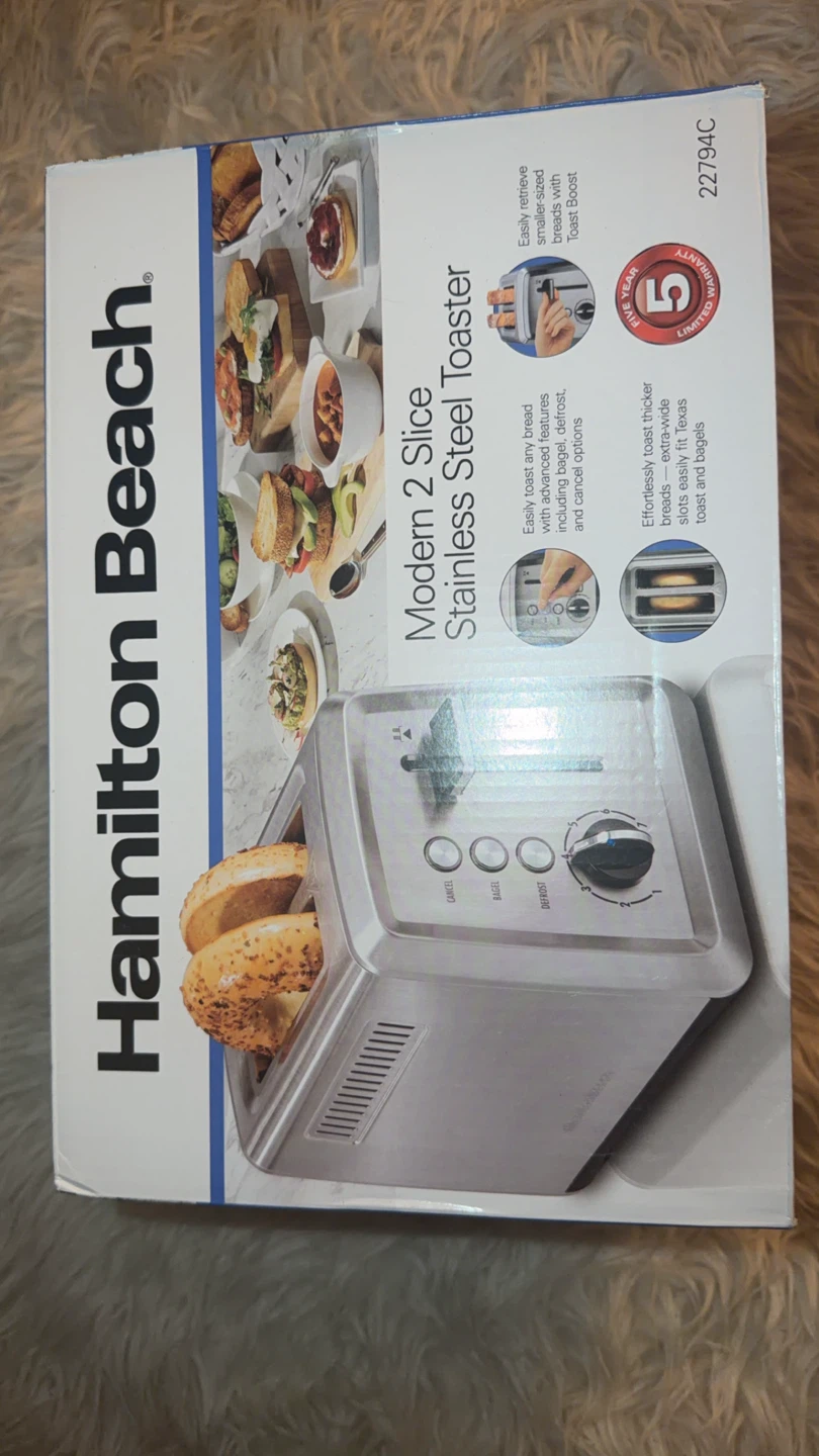 New Hamilton Beach Toaster