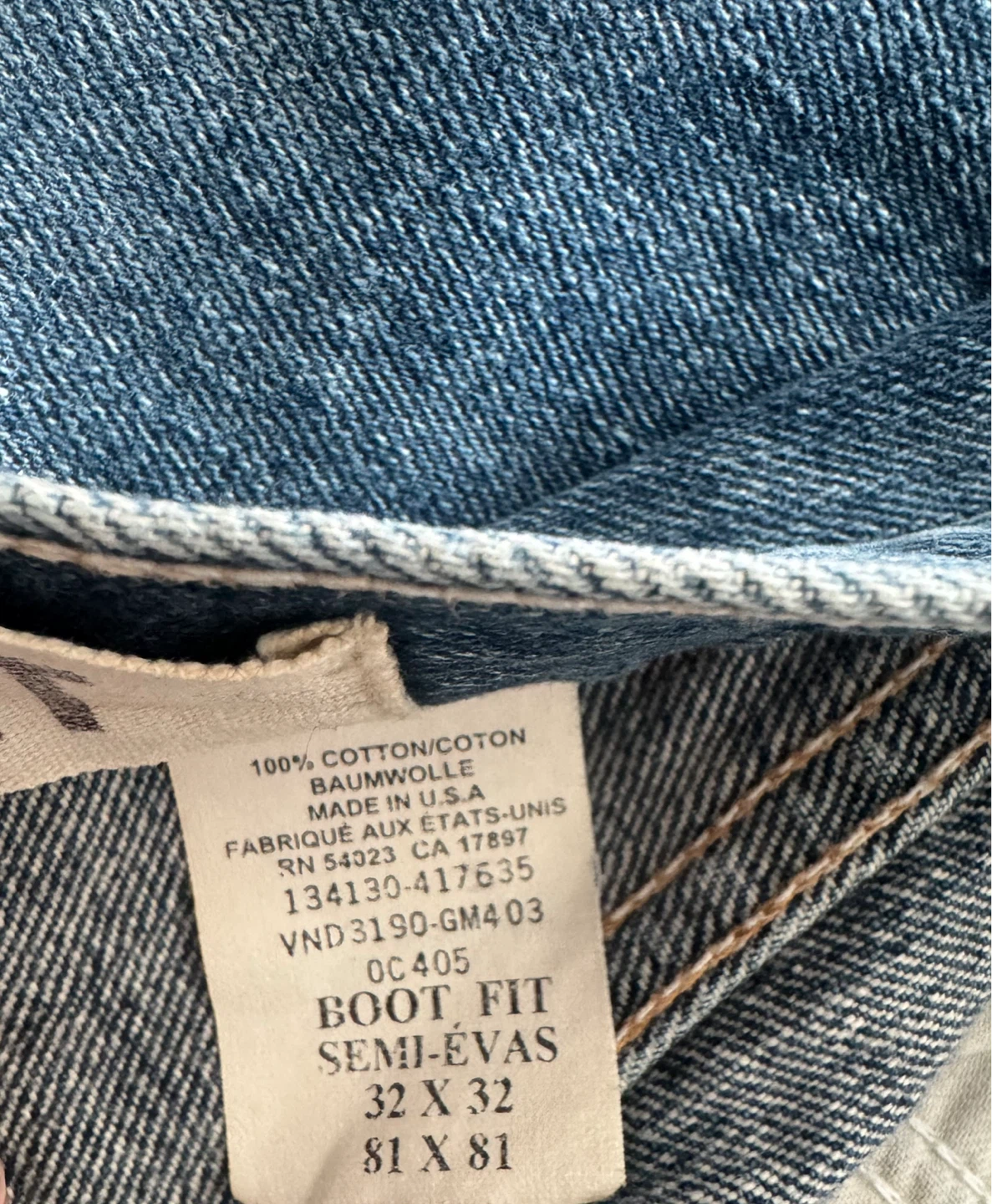 GAP Boot Fit Jeans - 32 x 32 - photo 3