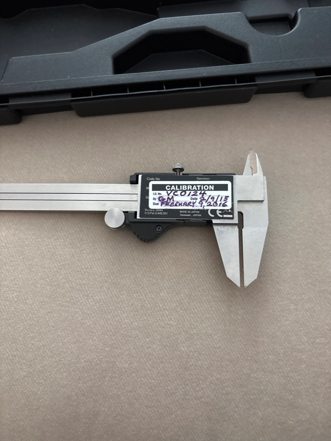Mitutoyo Absolute Digimatic Digital Caliper with Case - photo 2