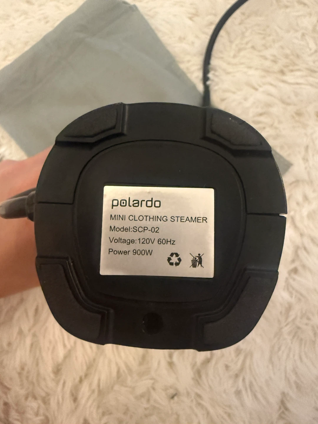 Travel size Clothing Steamer - photo 3