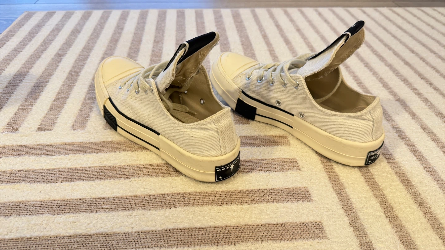 Converse x Rick Owens DRKSTAR Chuck 70 Sneakers - photo 4