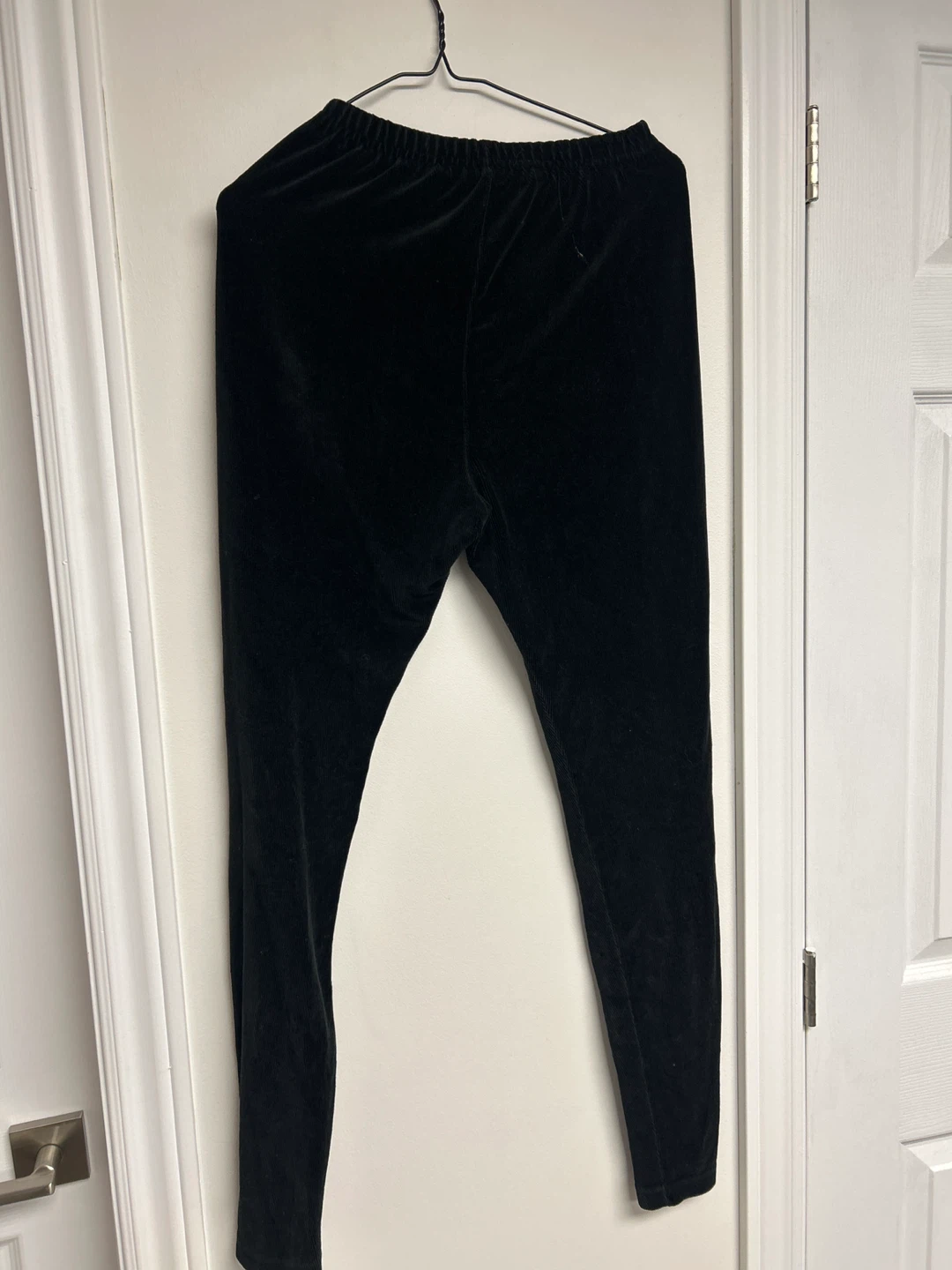 Black Velvet Leggings - photo 3