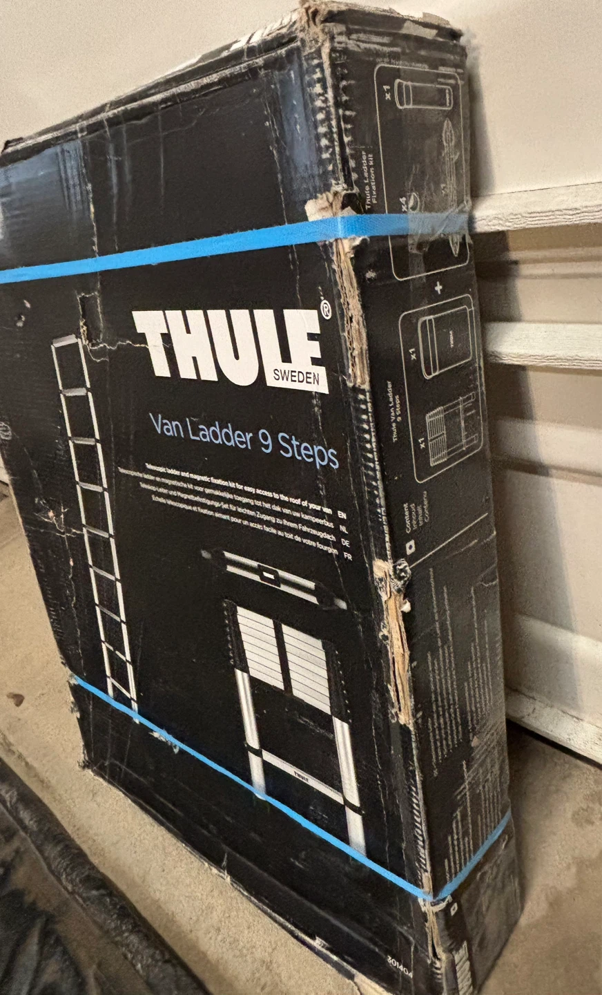 THULE Van Ladder, 9 Steps, Aluminum NEW - photo 3