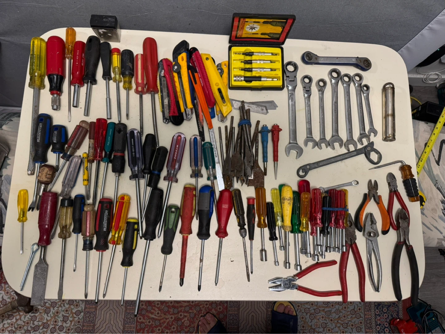 Assorted Hand Tools and Hardware ( each: $1-$15)