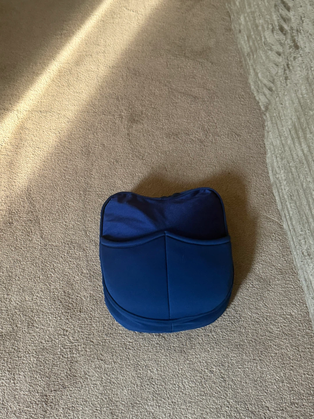 Blue Massager Foot Rest