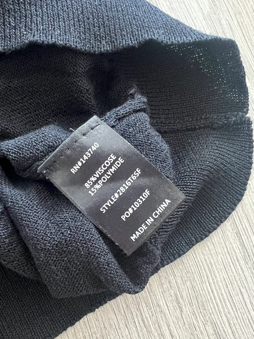 English Factory Black Long Sleeve Sweater - photo 4