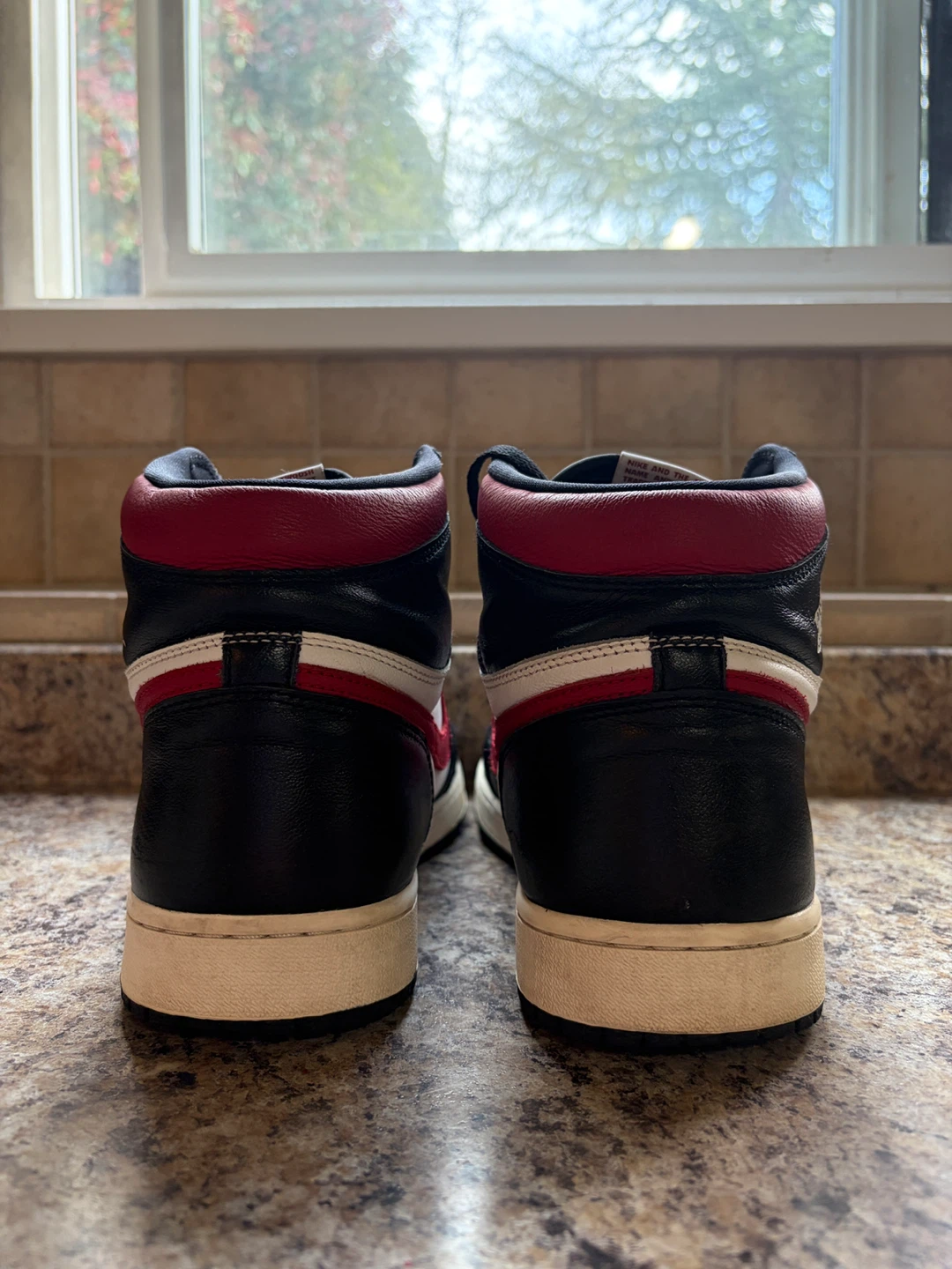Air Jordan 1 High OG "Black Toe" Shoes - photo 2