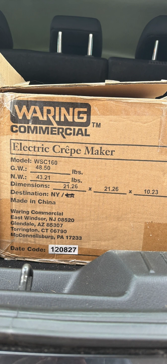 Waring Commercial Electric Crêpe Maker WSC160 - photo 3