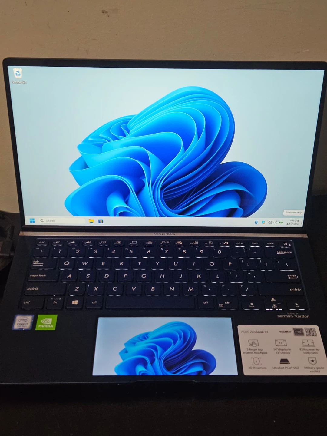 🔥 ASUS ZenBook 14 - Core i7 4.6GHz | 16GB DDR4 | 512GB NVMe