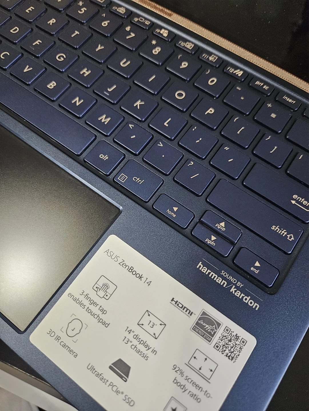 🔥 ASUS ZenBook 14 - Core i7 4.6GHz | 16GB DDR4 | 512GB NVMe - photo 3