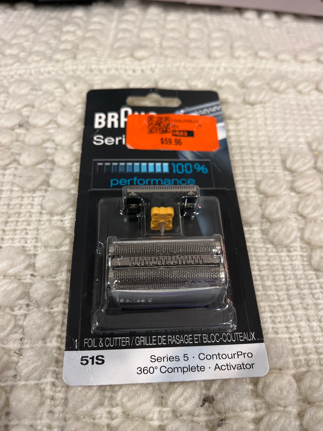 Braun Series 5 51S ContourPro Shaver Foil & Cutter