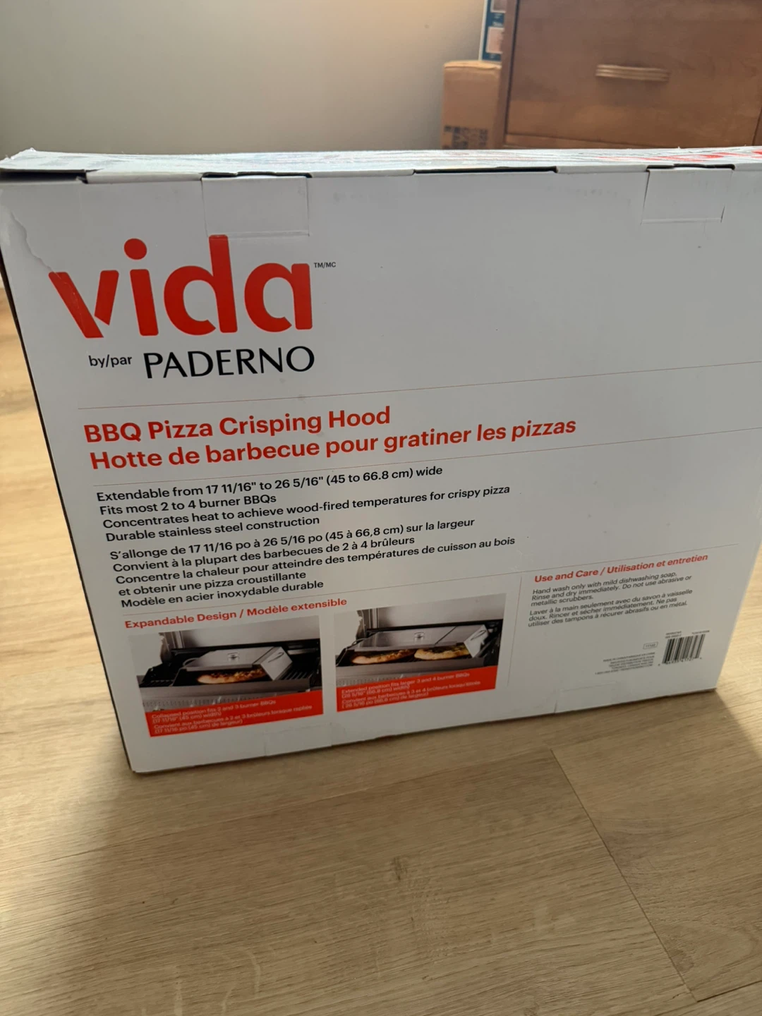 Paderno Vida BBQ Pizza Crisping Hood - photo 2