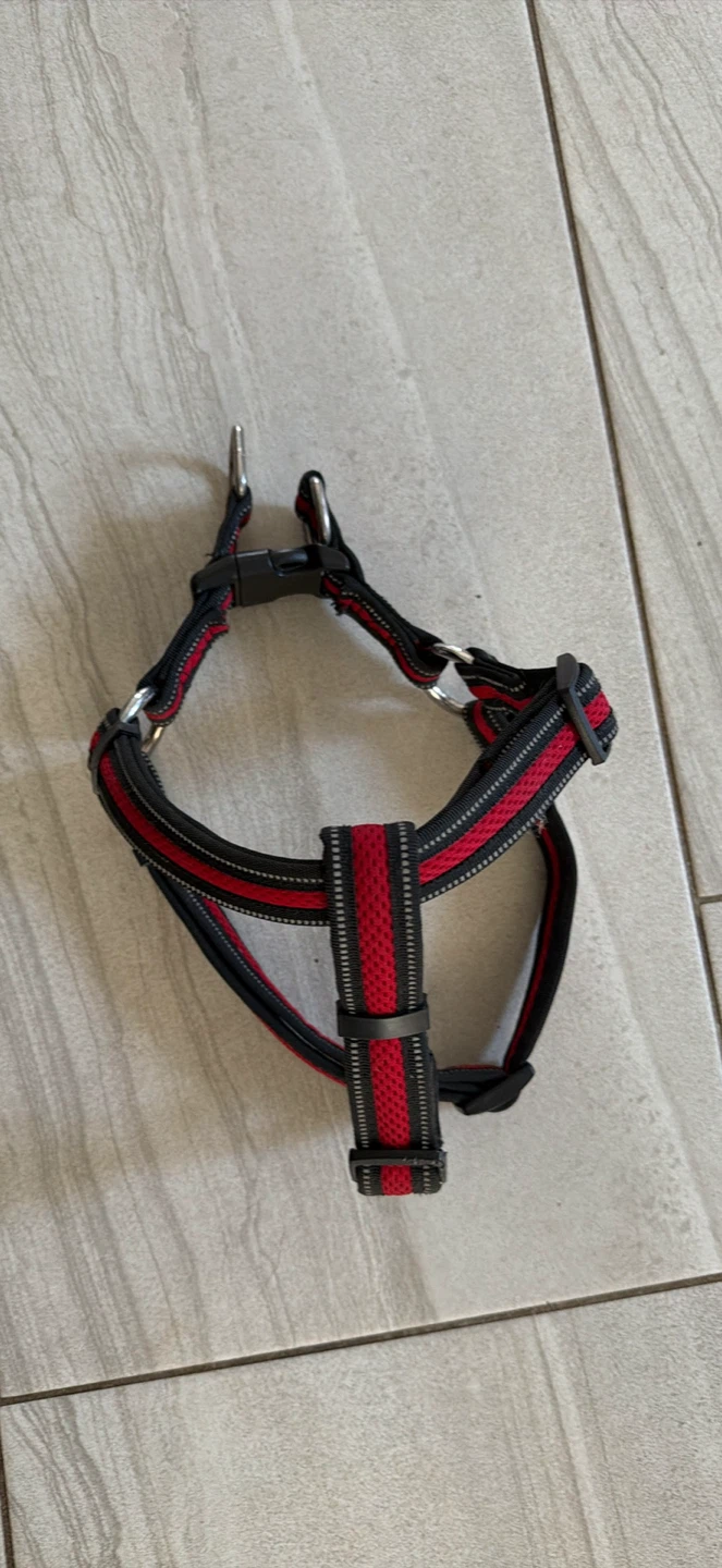 Red and Black Dog Harness - photo 2