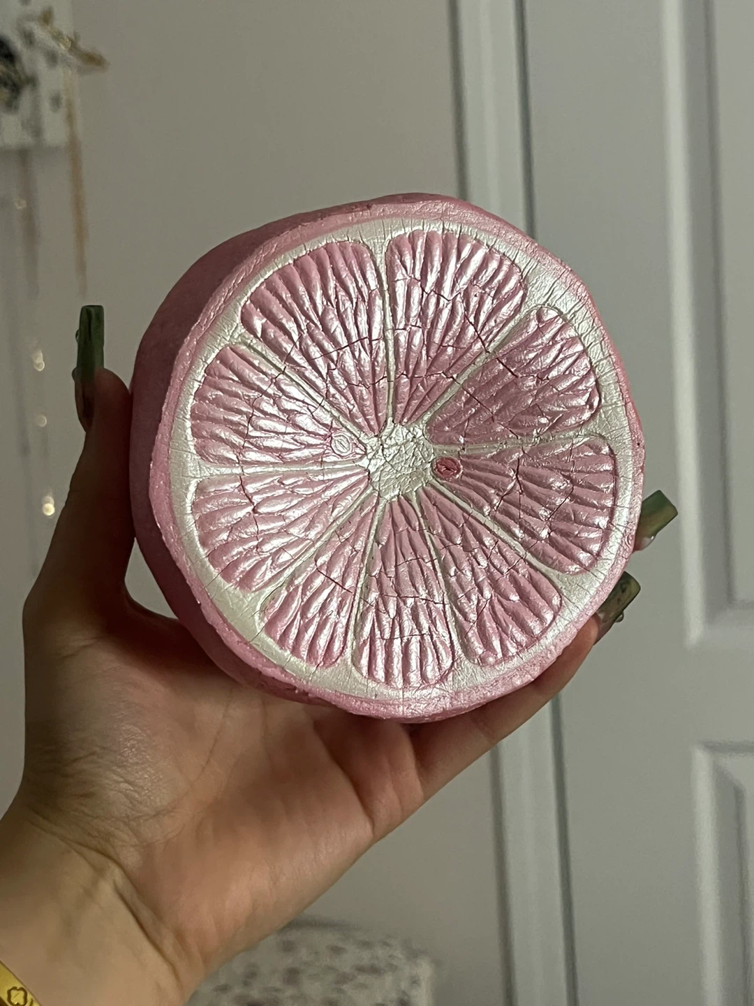 RARE PUNI MARU pink lemon squishy