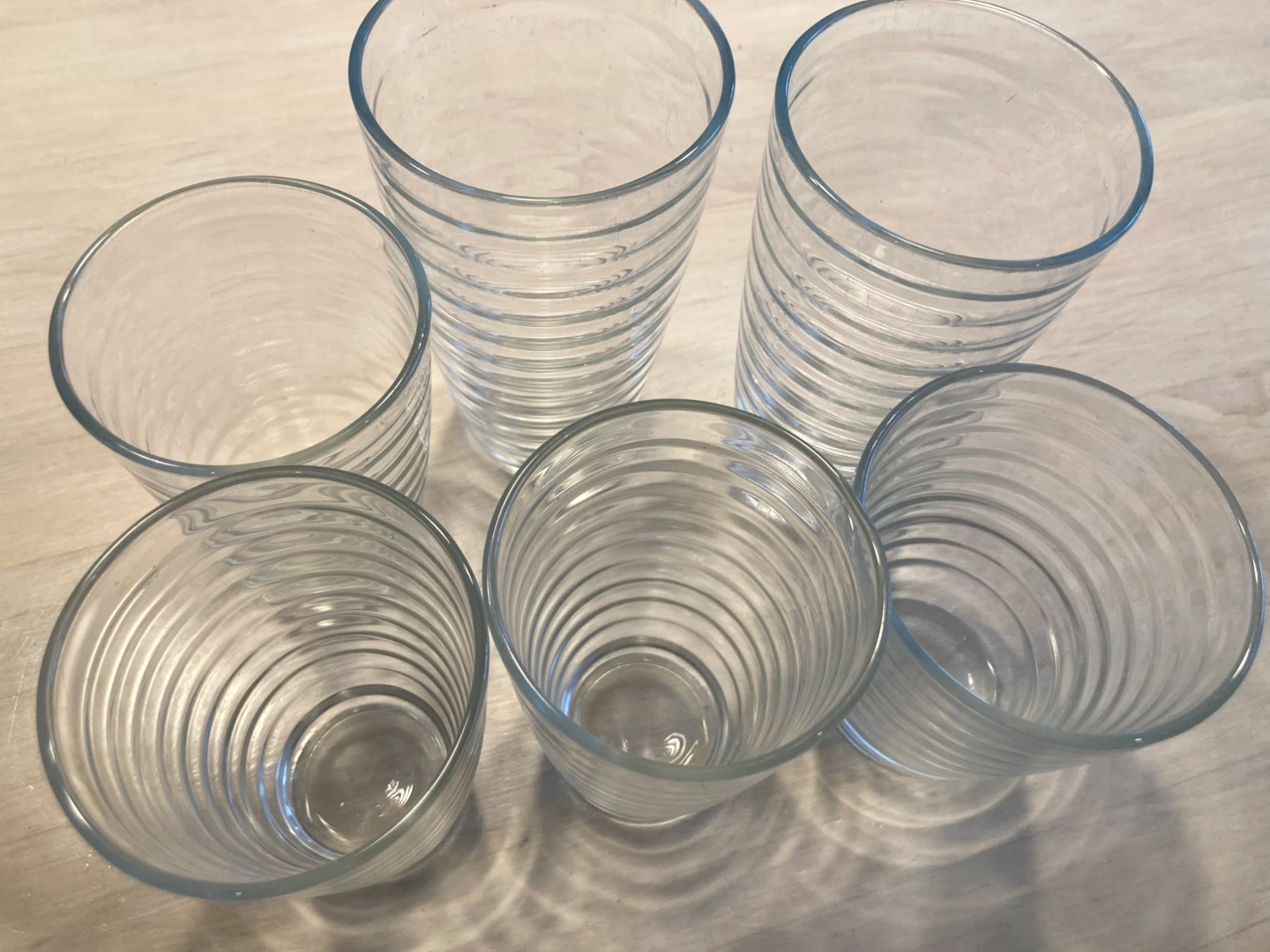 6 drinking glasses - photo 3