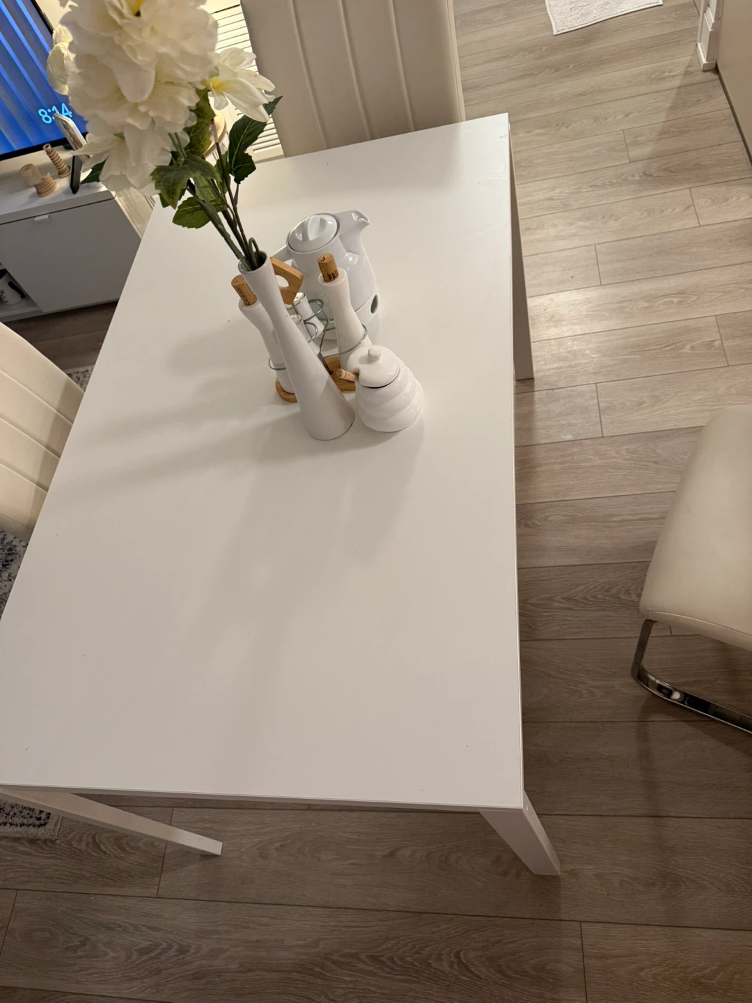 White Dining Table