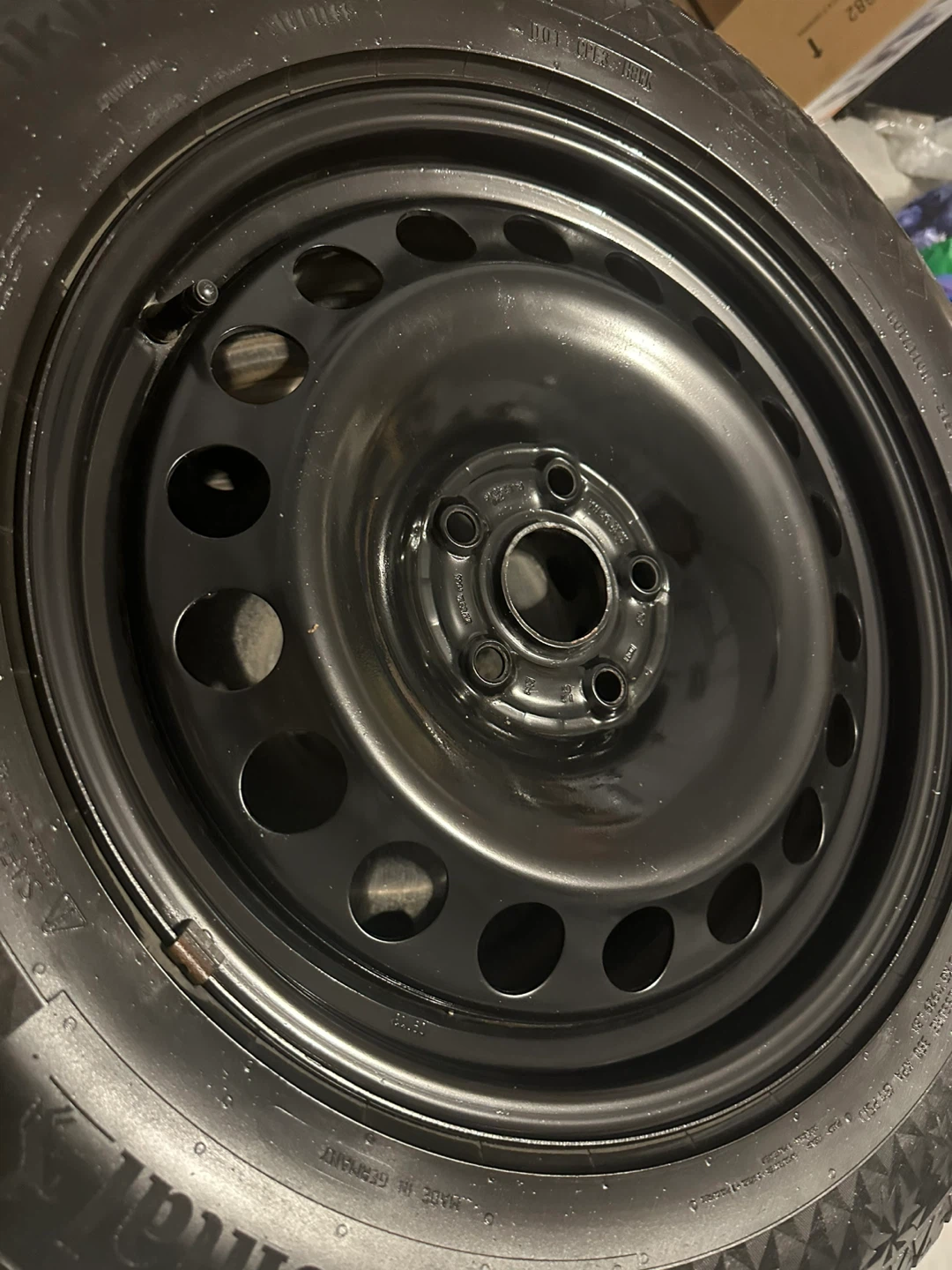 Set of 4 Winter Tires on Rims