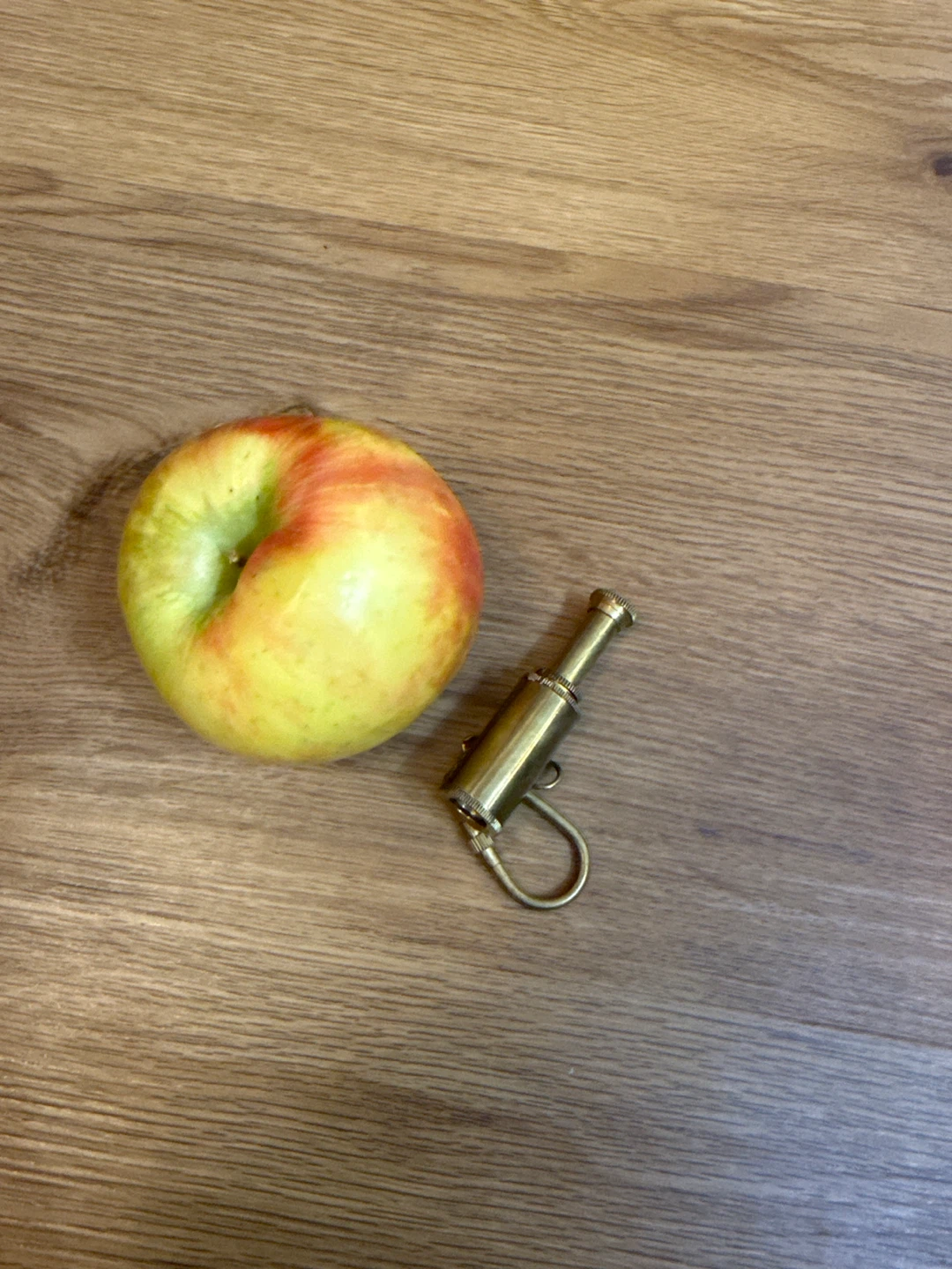 Brass Keychain Mini Telescope - photo 4