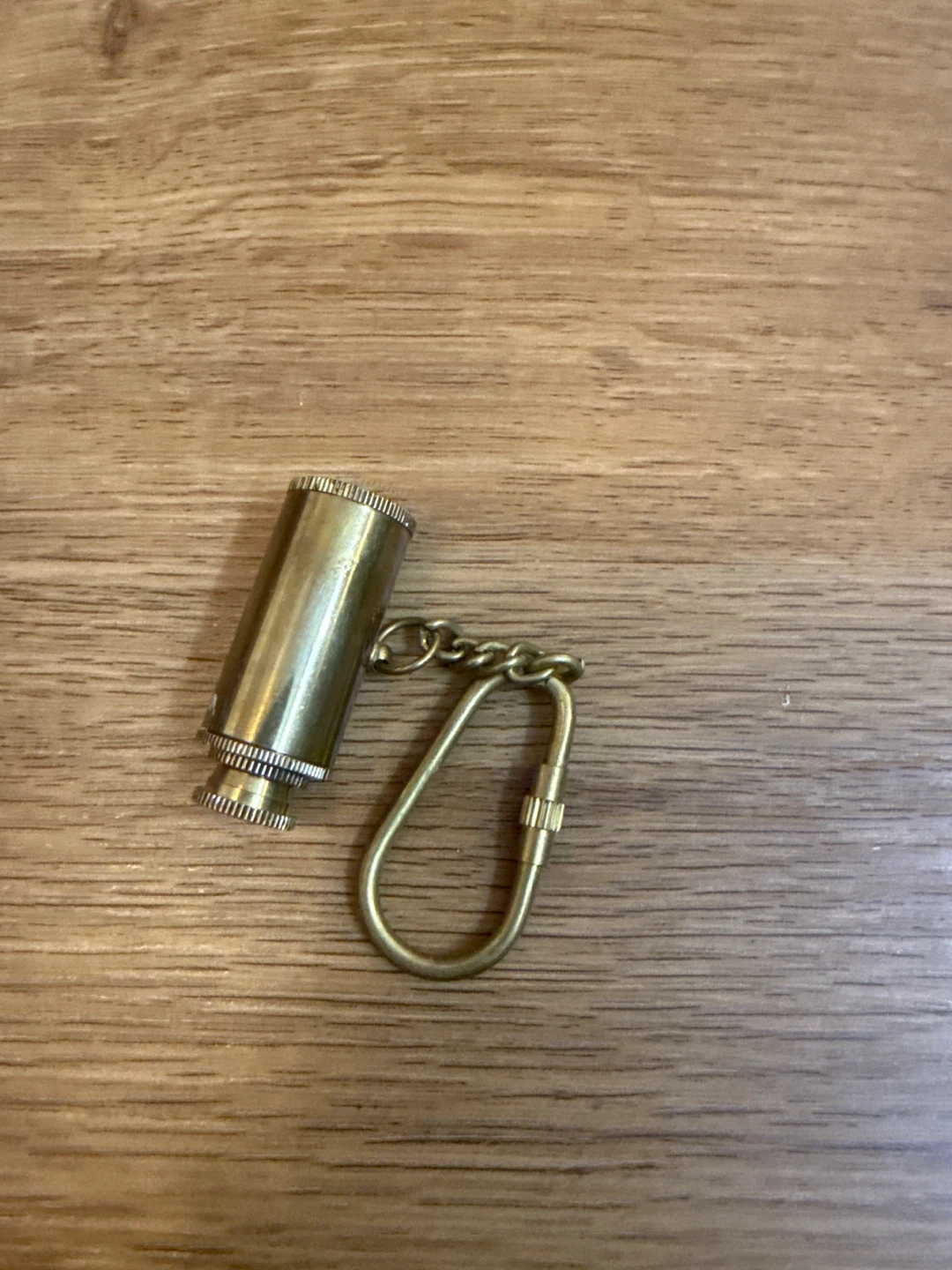 Brass Keychain Mini Telescope