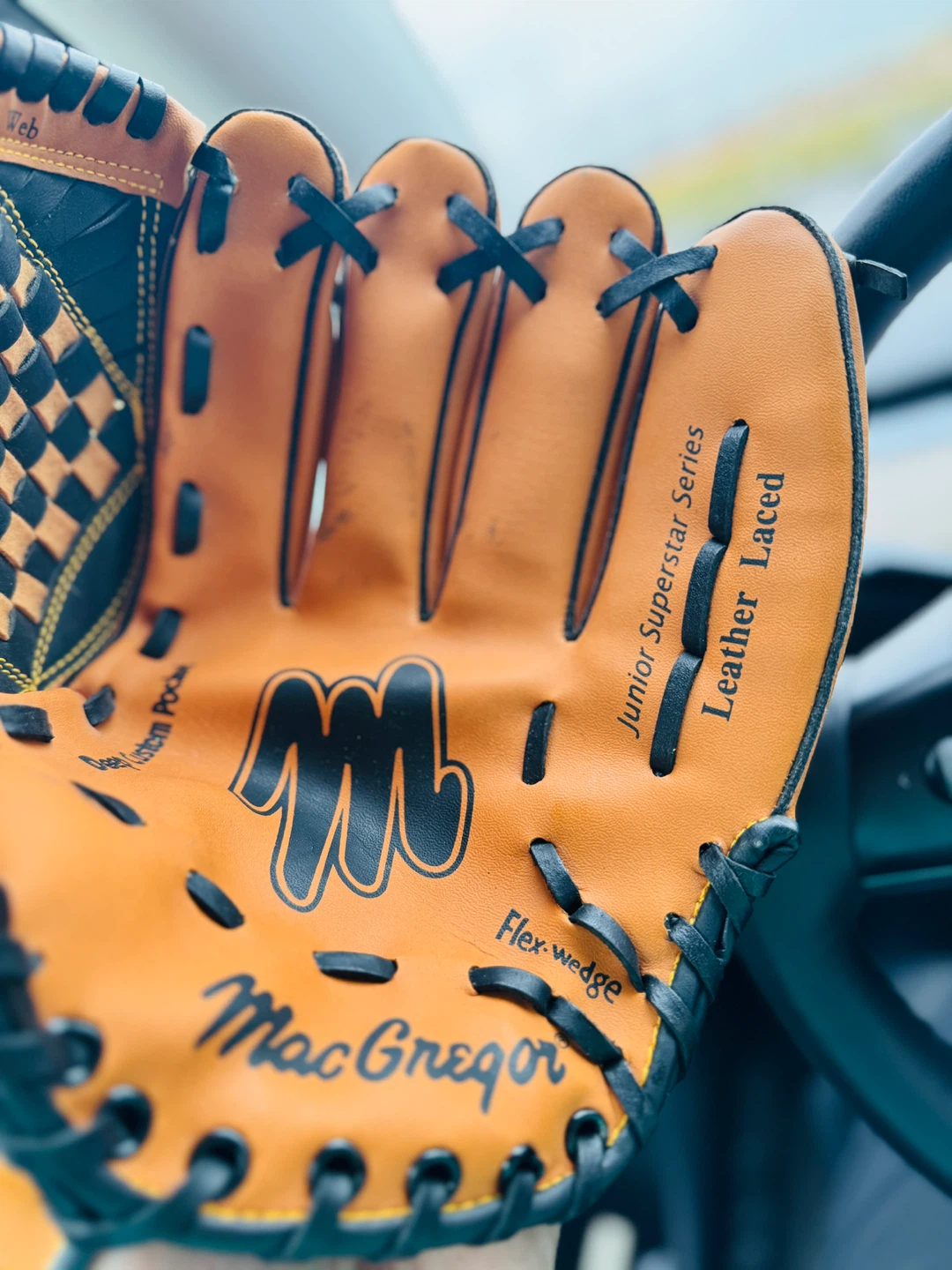 MacGregor Junior Superstar Series Baseball Glove - photo 4