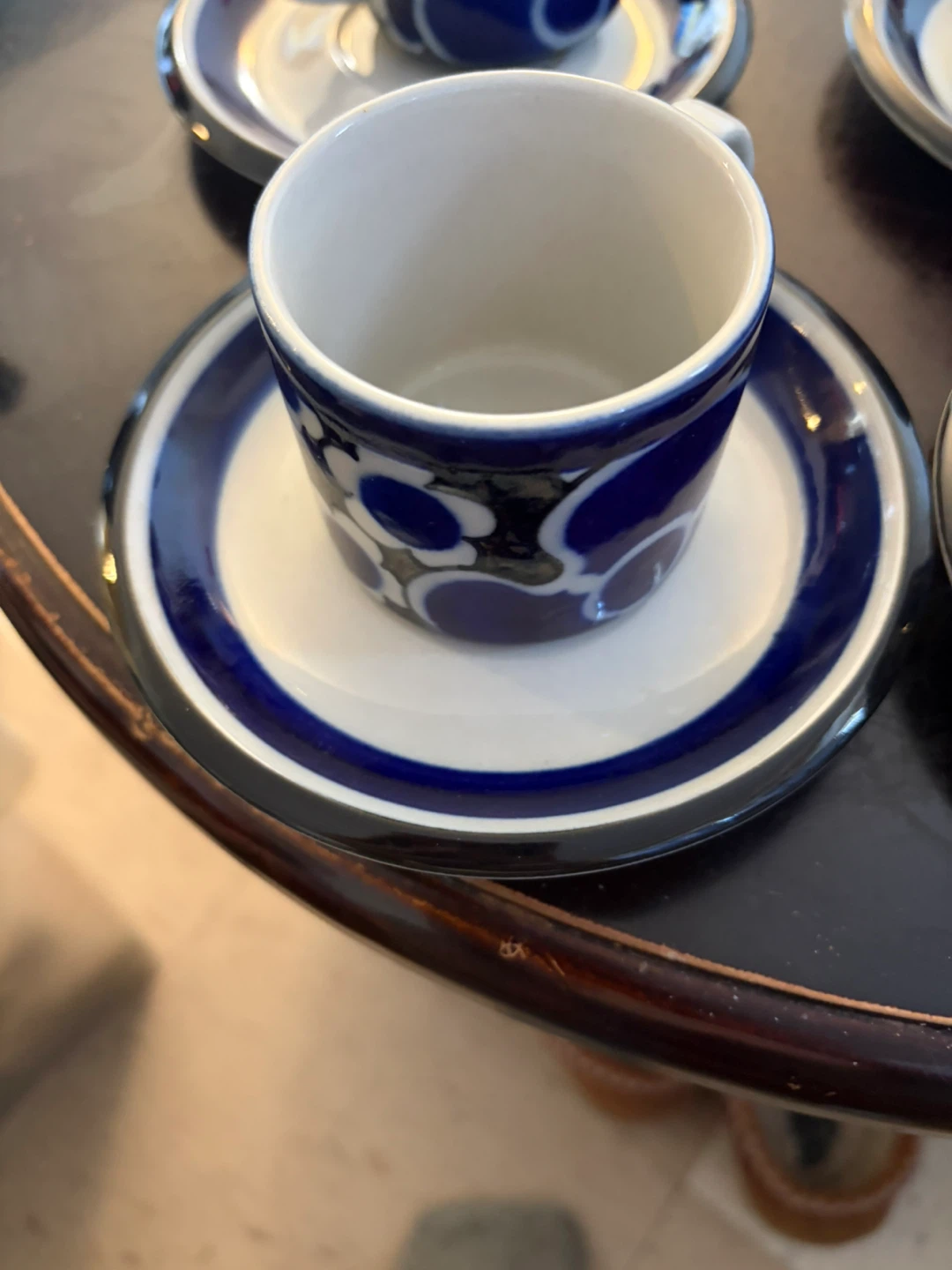 Arabia Finland "Krokus" Tea Cup and Saucer Set - photo 3