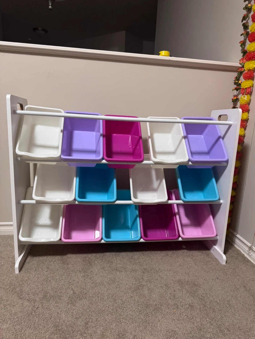 12 Bin Toy Organizer