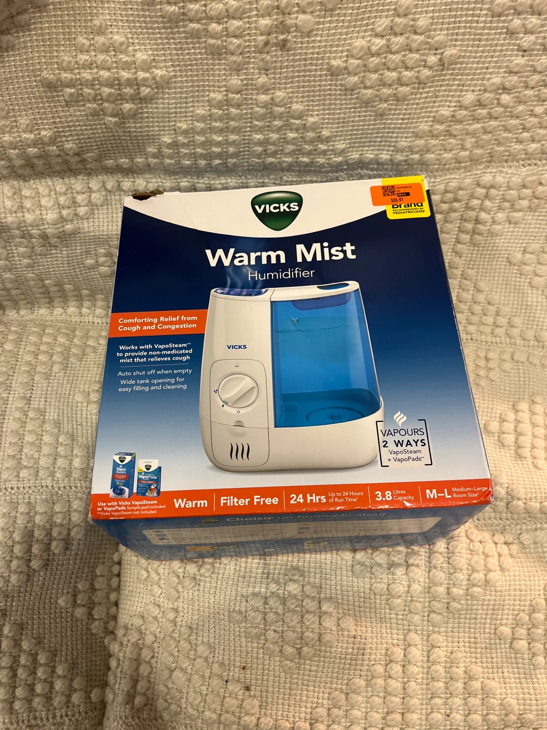 Vicks Warm Mist Humidifier