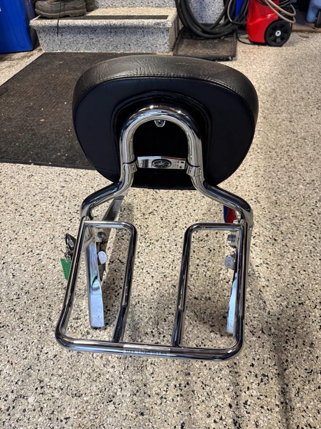 Motorcycle Sissy Bar with Luggage Rack - photo 2