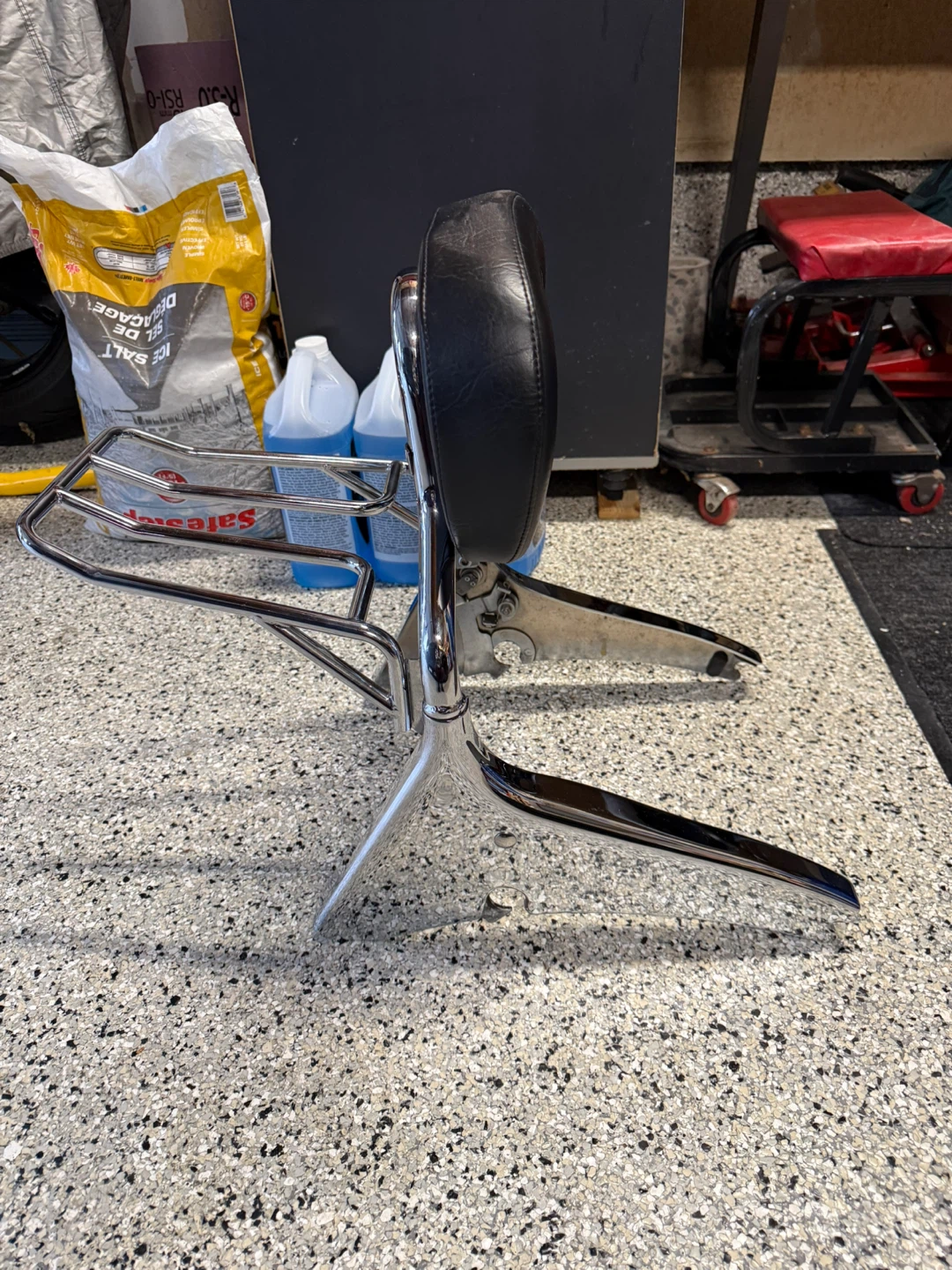 Motorcycle Sissy Bar with Luggage Rack - photo 4