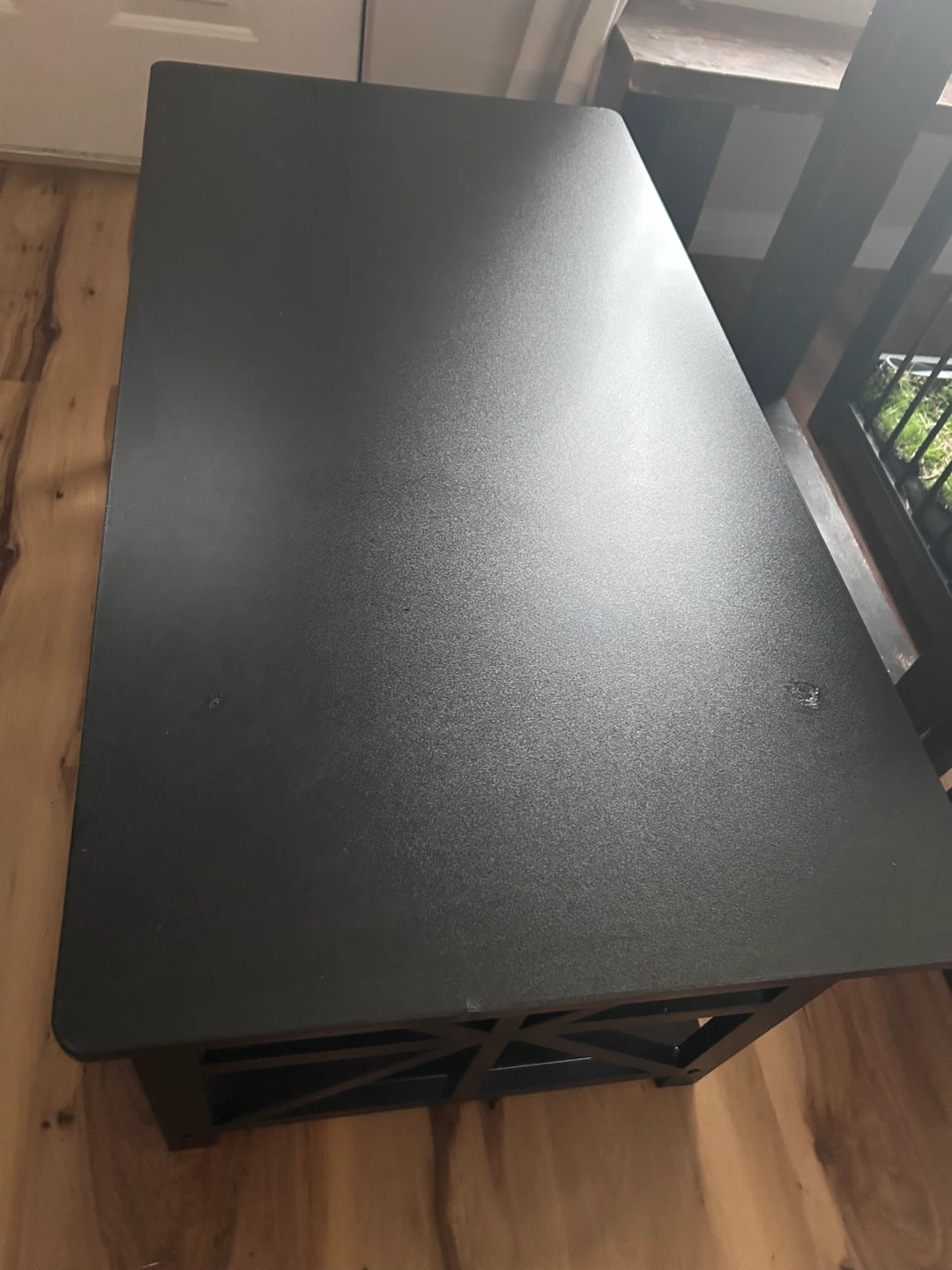 Black Coffee Table with Shelf - photo 5