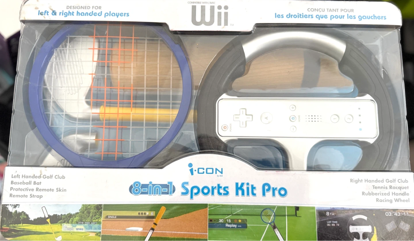 Wii 8-in-1 Sports Kit Pro by i-CON - photo 2