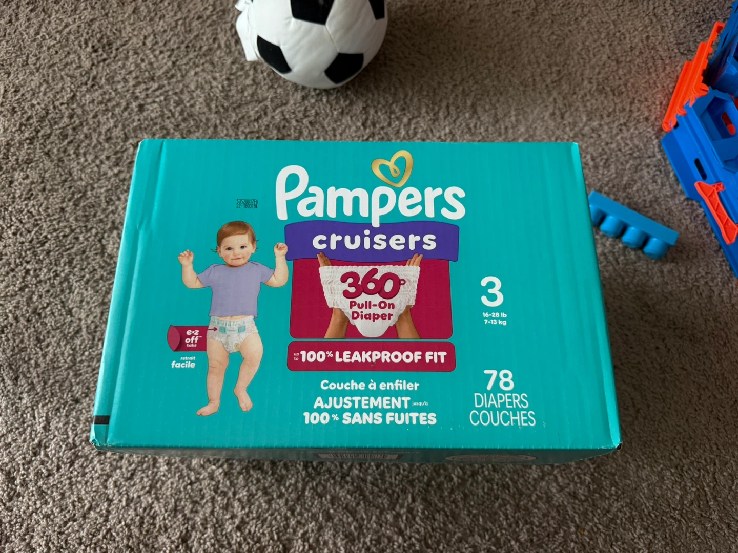 Pampers Cruisers 360 Size 3 Diapers (78 Count)