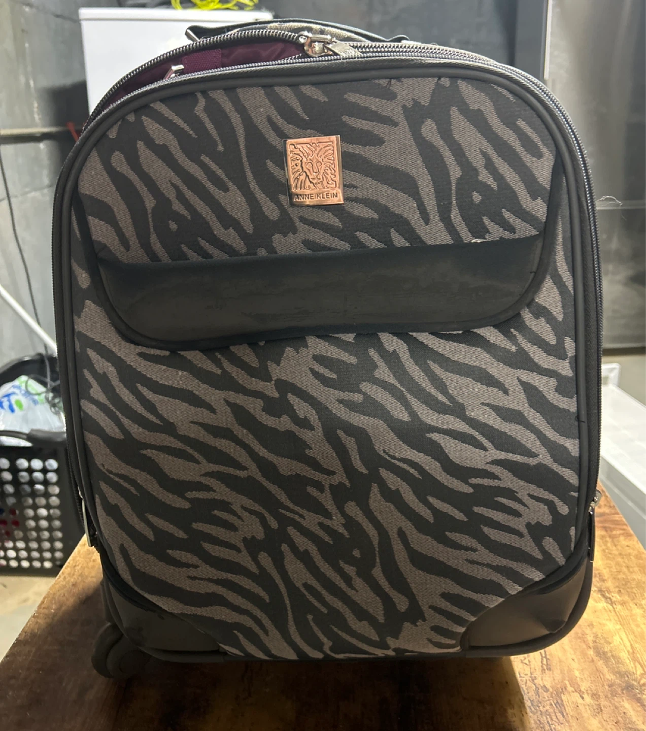 Anne Klein Rolling Carry-On Luggage