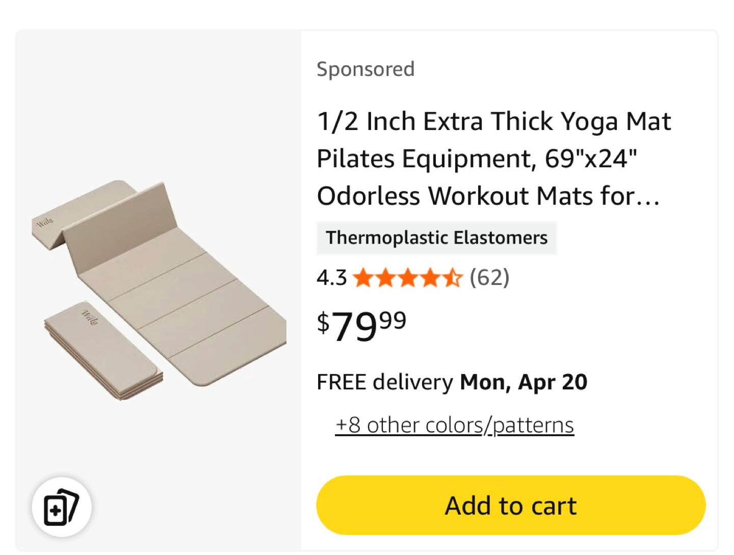 Wolo Balance Pad Yoga Mat - photo 4