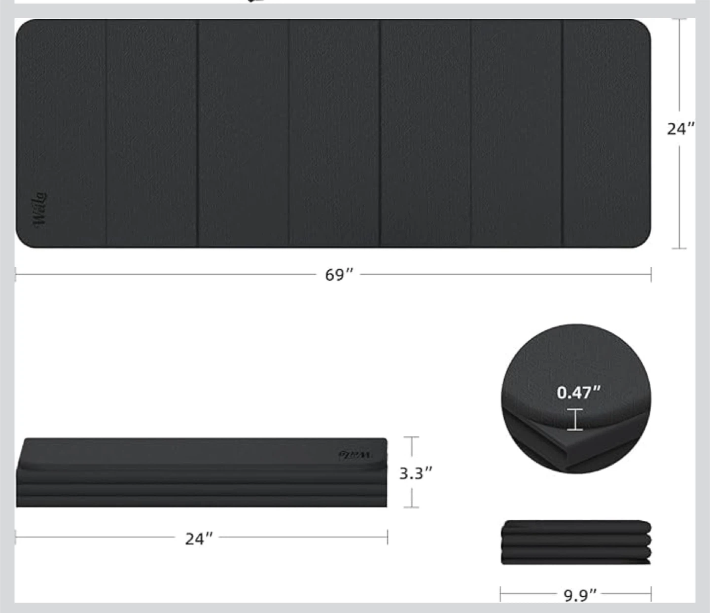 Wolo Balance Pad Yoga Mat - photo 2
