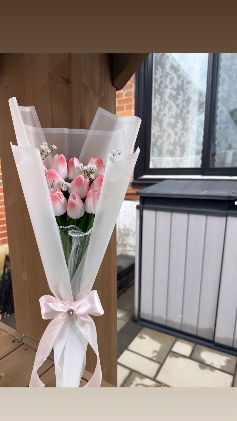 Pink Tulip Bouquet