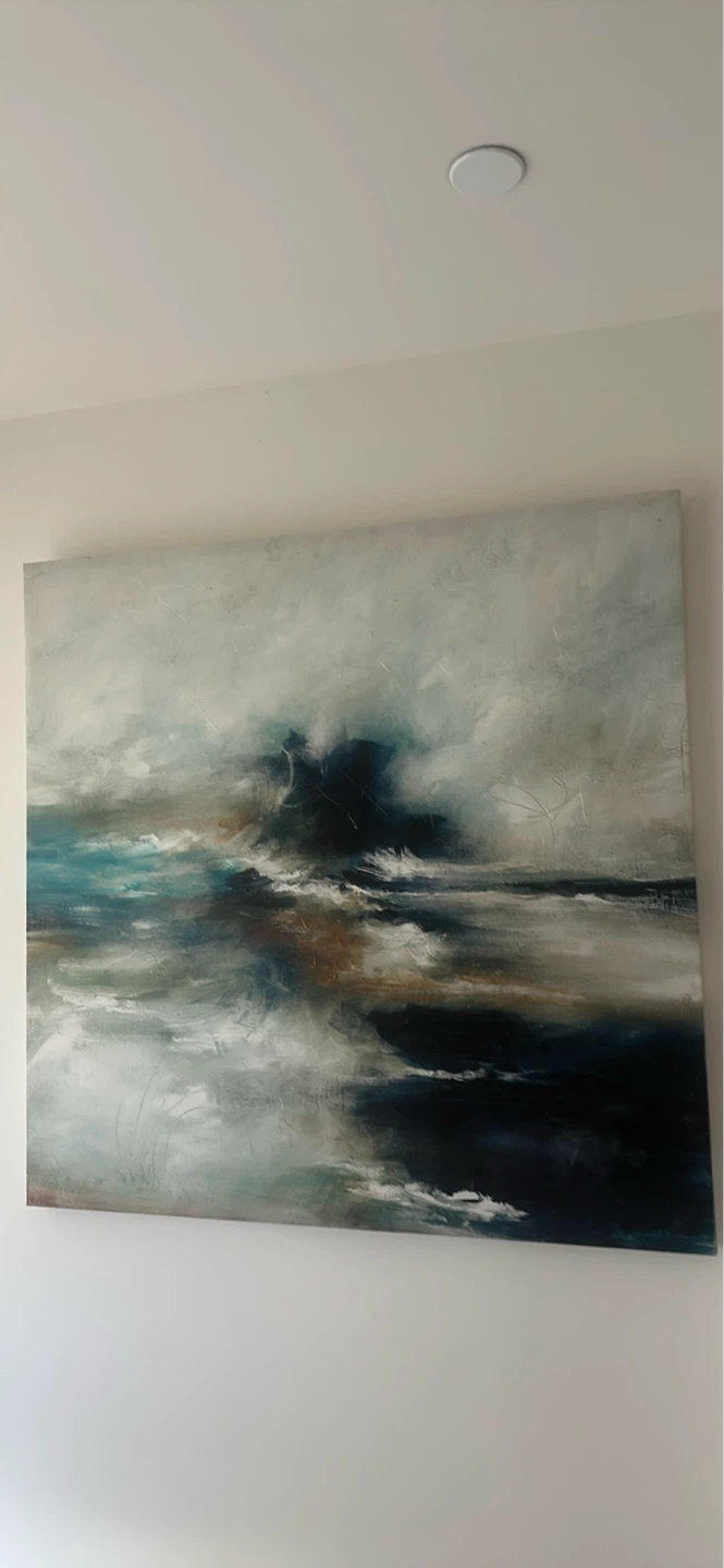 Abstract Seascape Canvas Wall Art